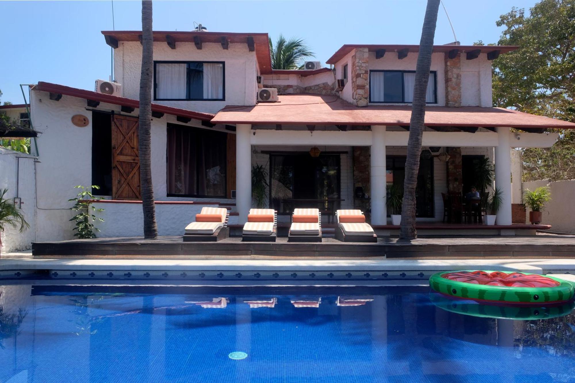 Casa Bonita (Adults Only) Apart otel Puerto Escondido  Dış mekan fotoğraf