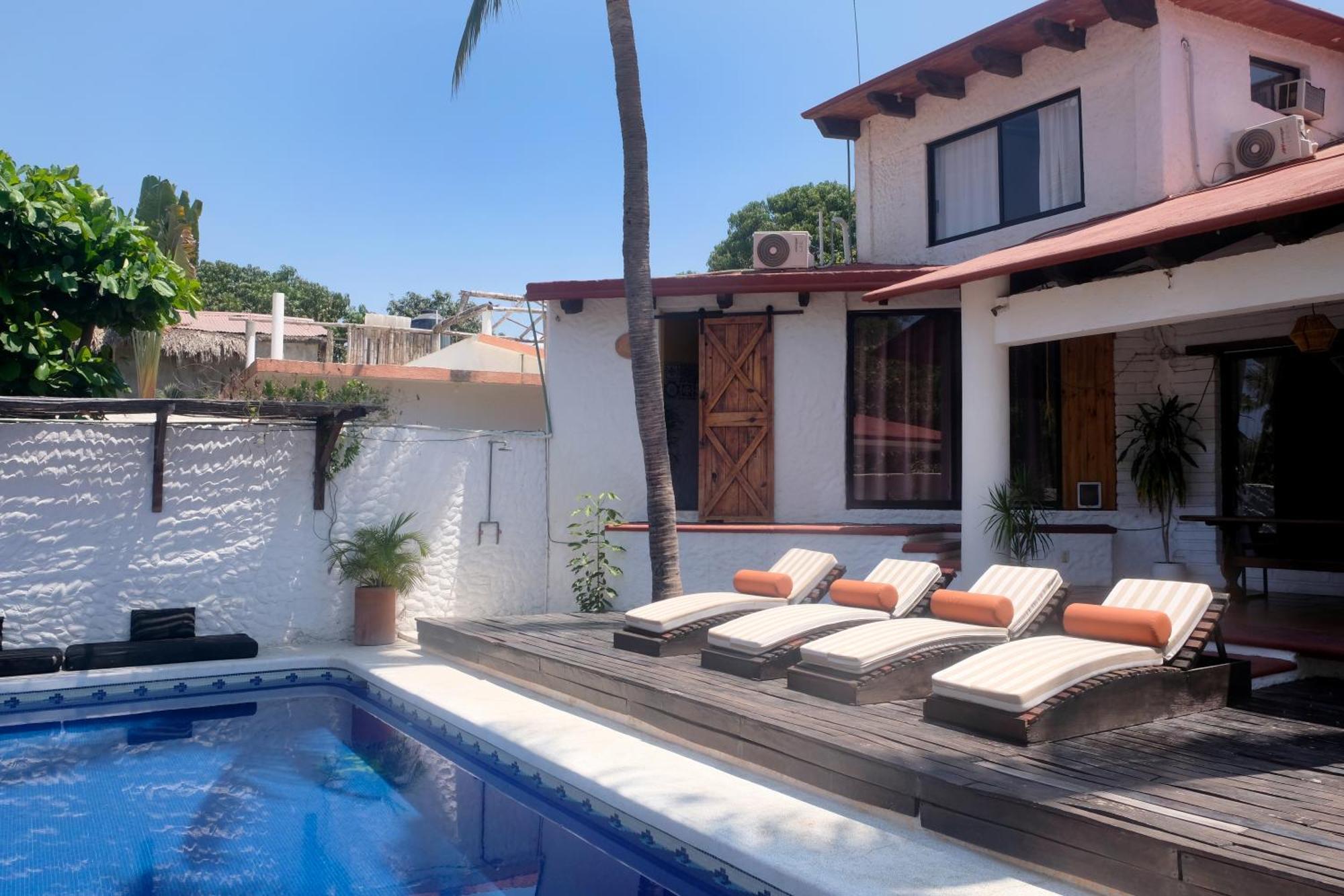 Casa Bonita (Adults Only) Apart otel Puerto Escondido  Dış mekan fotoğraf